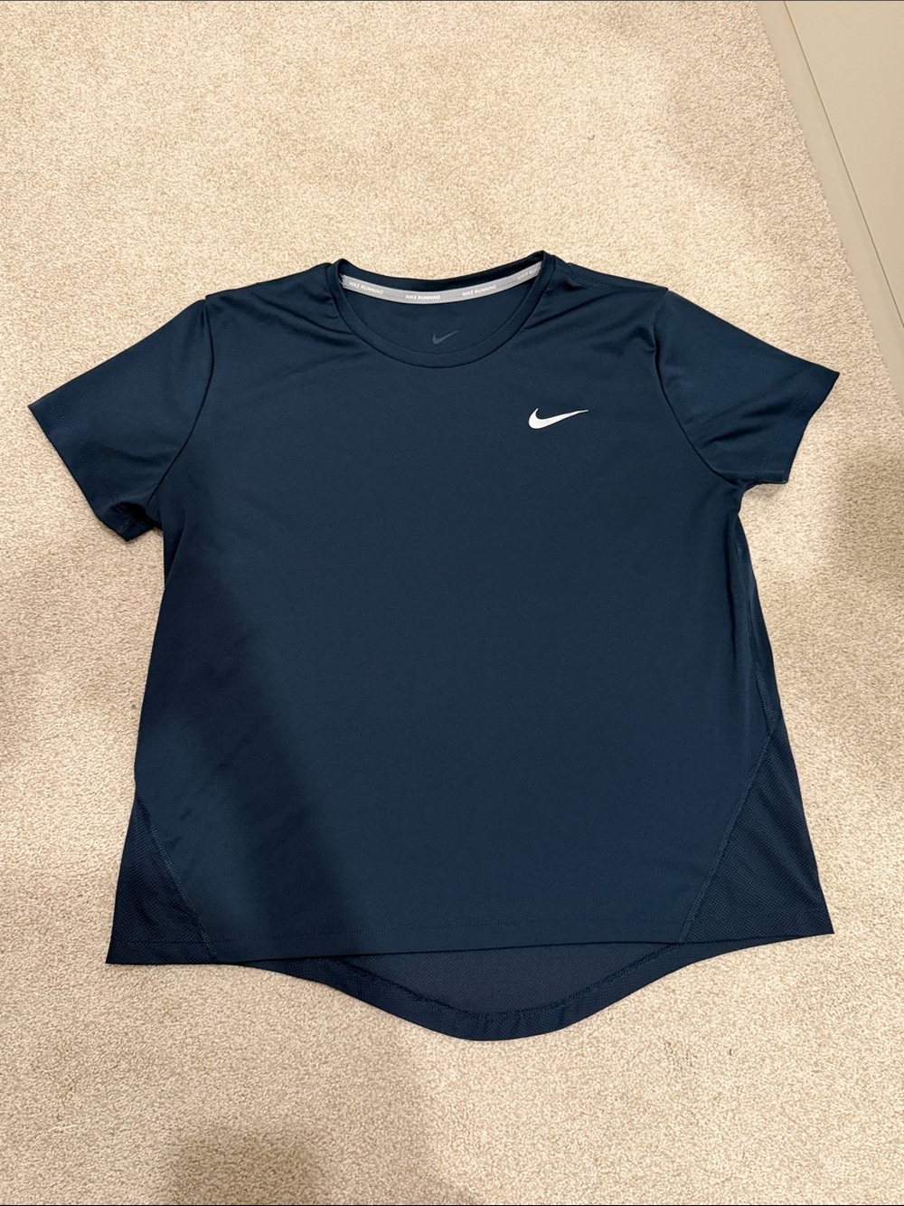 Nike Navy Tank Top with White Swoosh